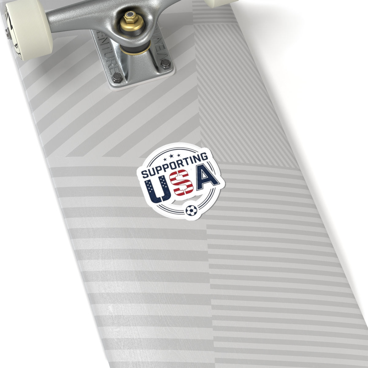 Supporting USA Kiss-Cut Stickers | soccer watch party, country colors