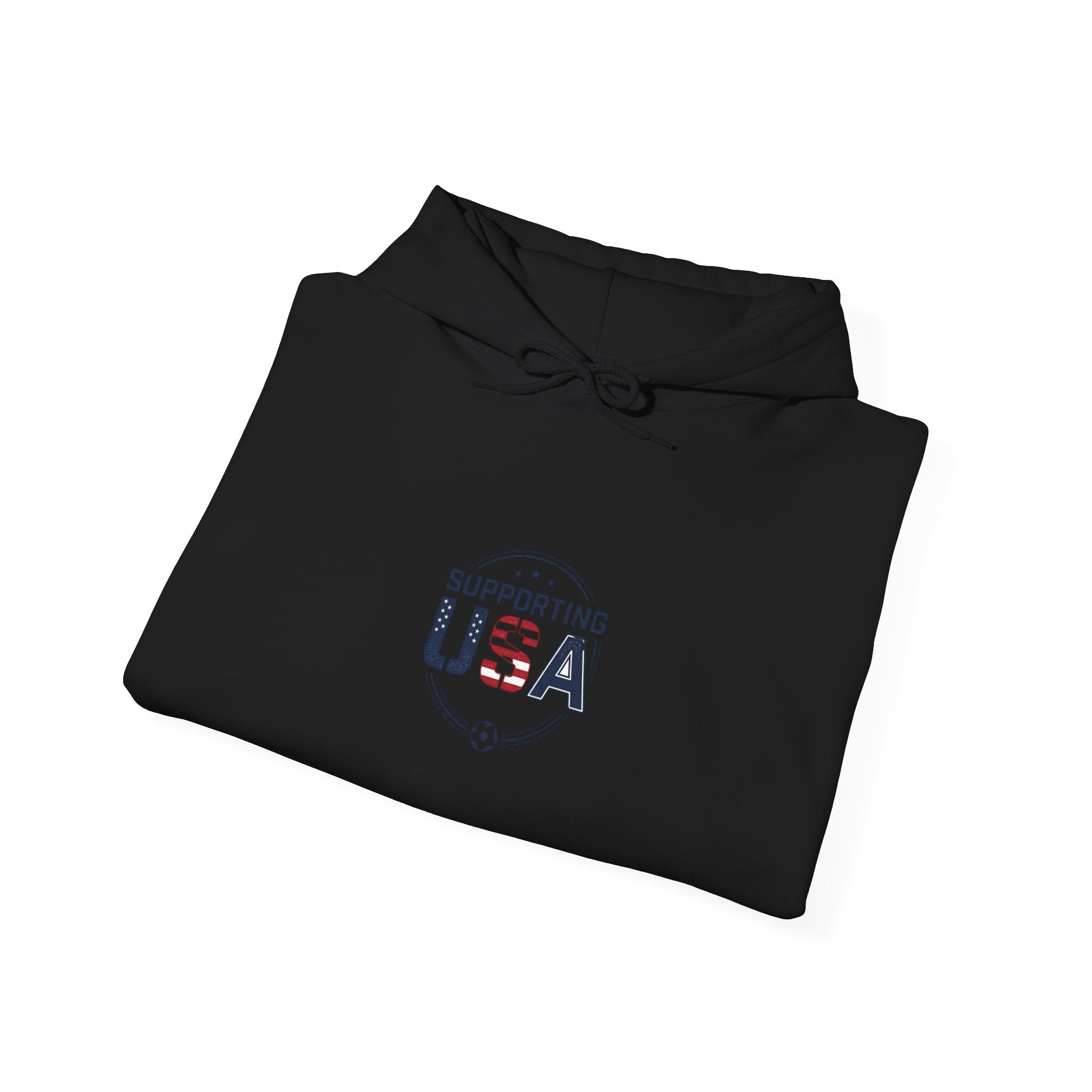 Supporting USA Hoodie | soccer watch party, country colors