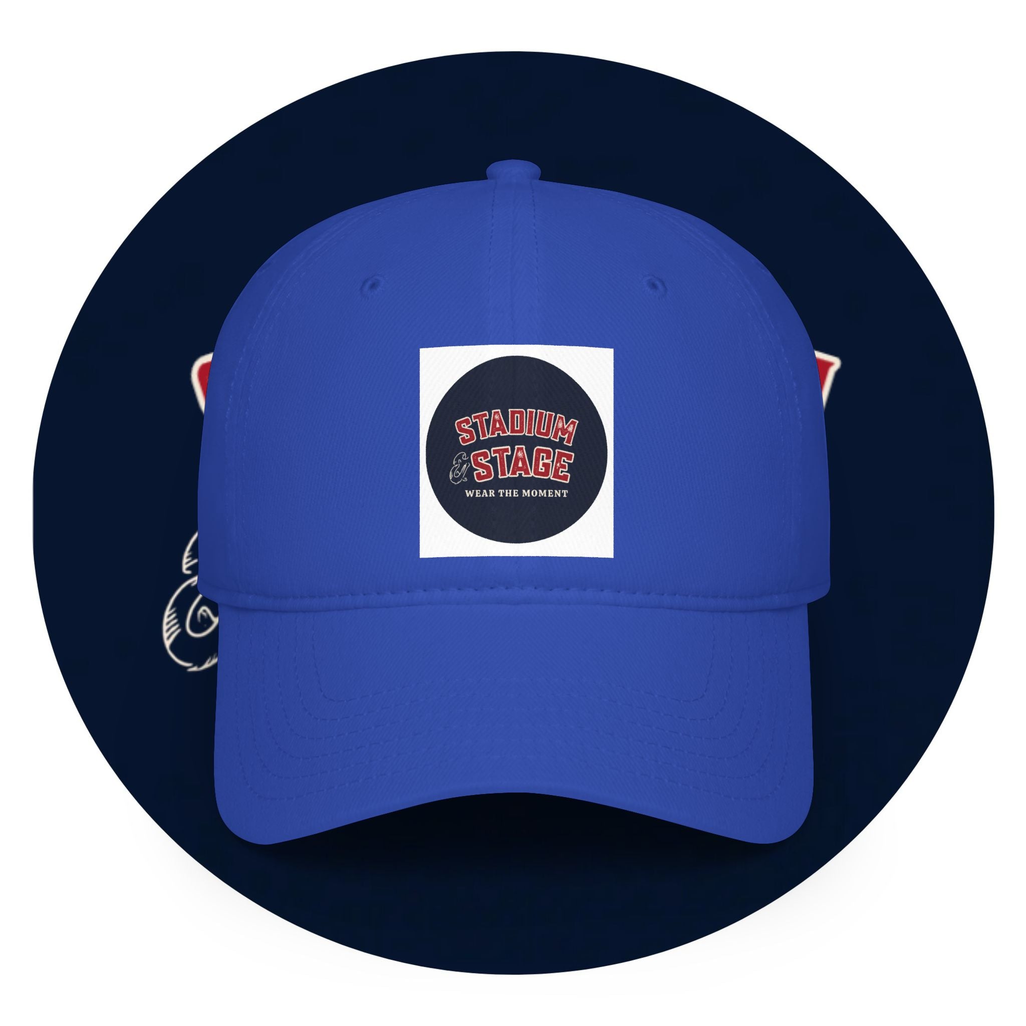 Low Profile Baseball Cap — Shankn’s Stage Logo Dad Hat