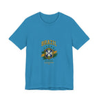 Brazil Soccer Tee - Seleção Brasileira Crest Vintage Football T‑Shirt