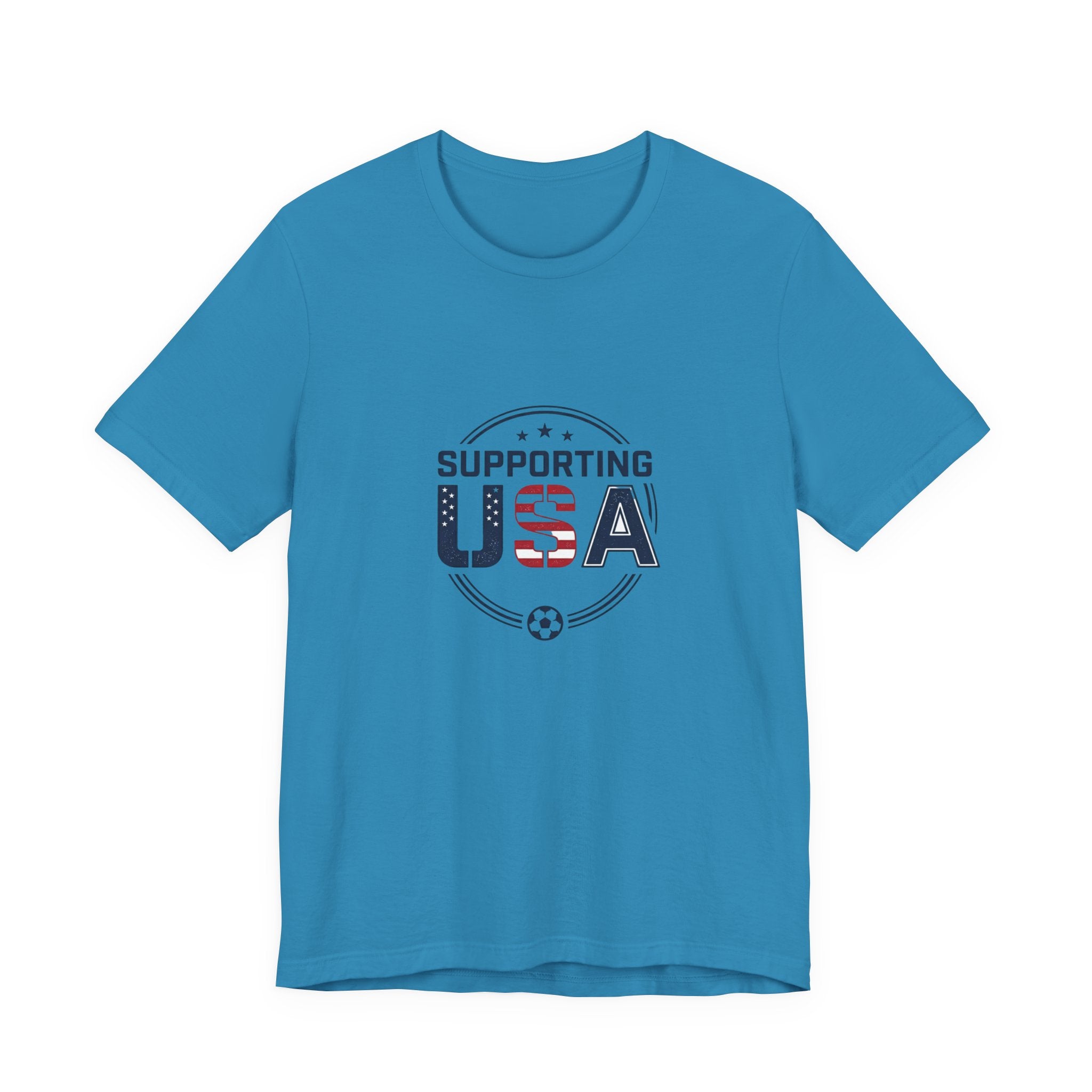 Supporting USA Soccer Watch Party Tee | Country Colors, Match-Day Fan Apparel