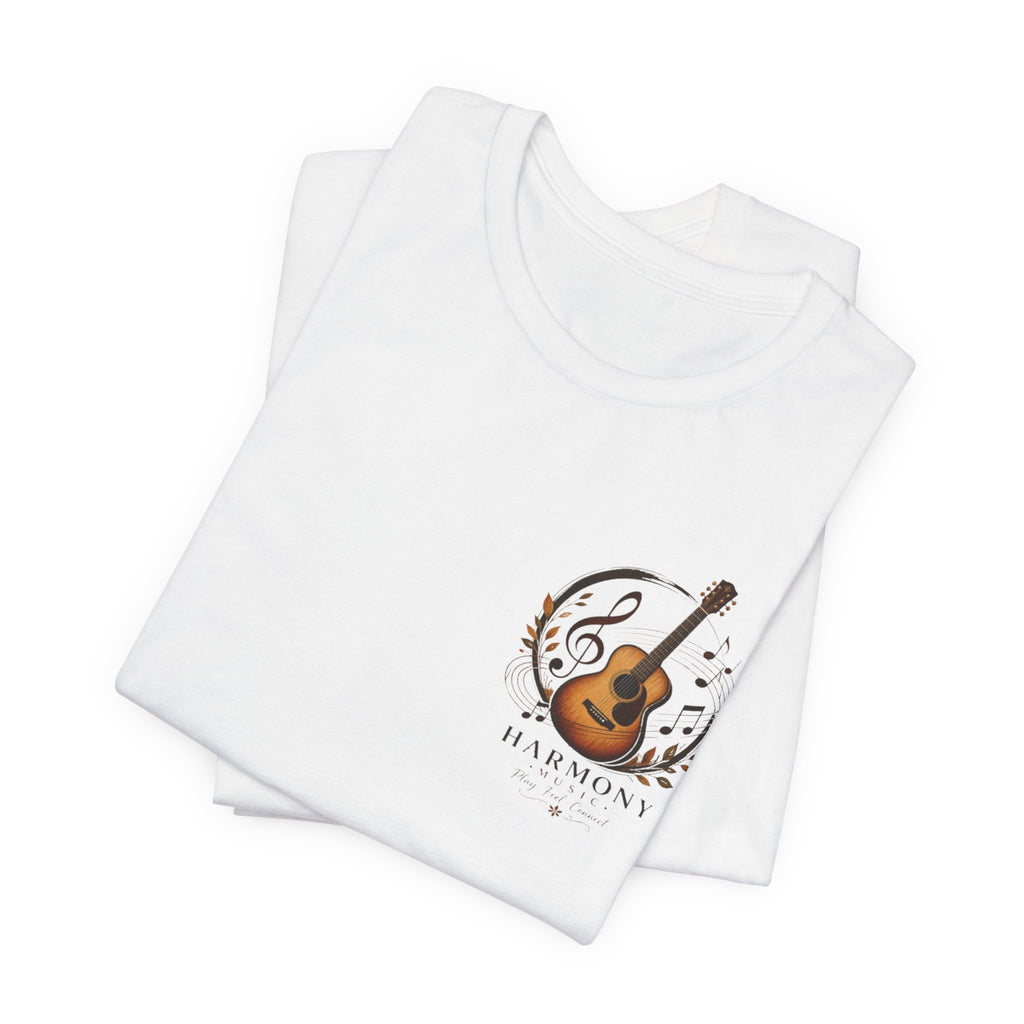 Harmony Guitar Tee — Acoustic Guitar Music T-Shirt