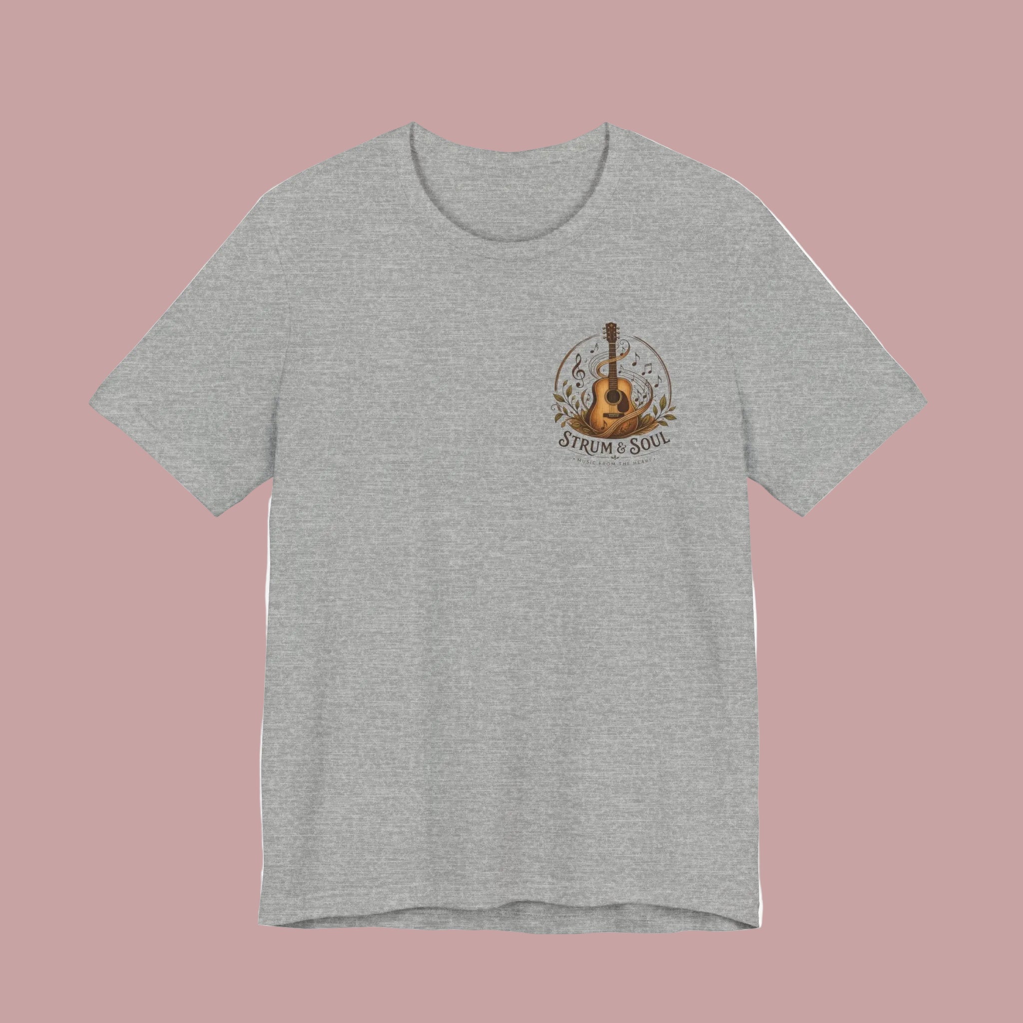 Acoustic Soul Guitar Tee — 'Strum & Soul' Acoustic Guitar Graphic T-Shirt