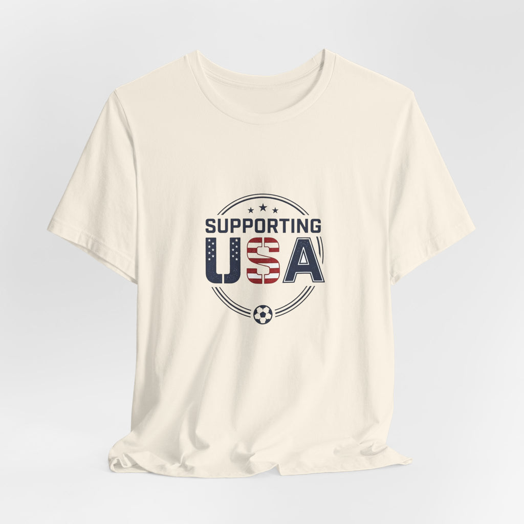 Supporting USA Soccer Watch Party Tee | Country Colors, Match-Day Fan Apparel