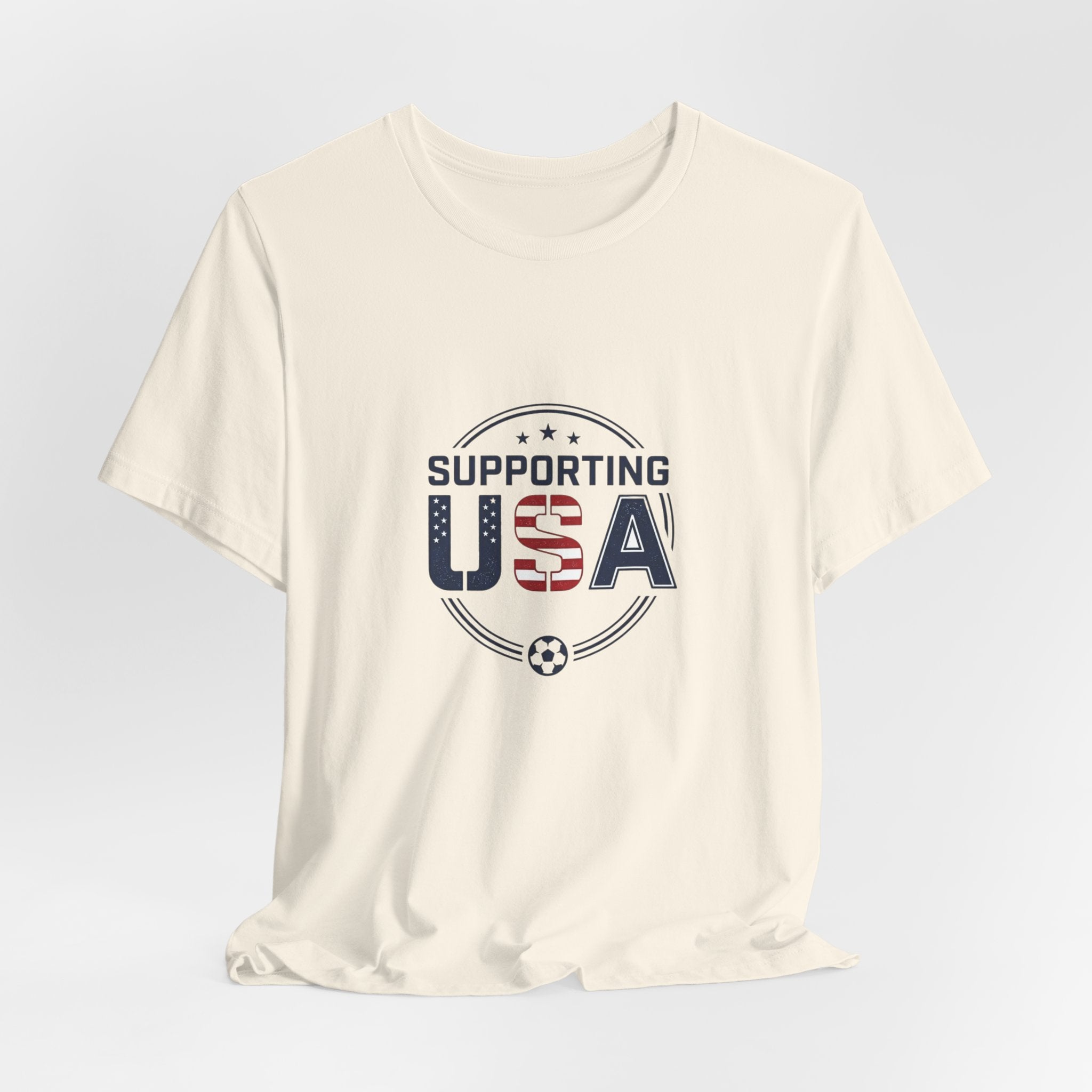 Supporting USA Soccer Watch Party Tee | Country Colors, Match-Day Fan Apparel
