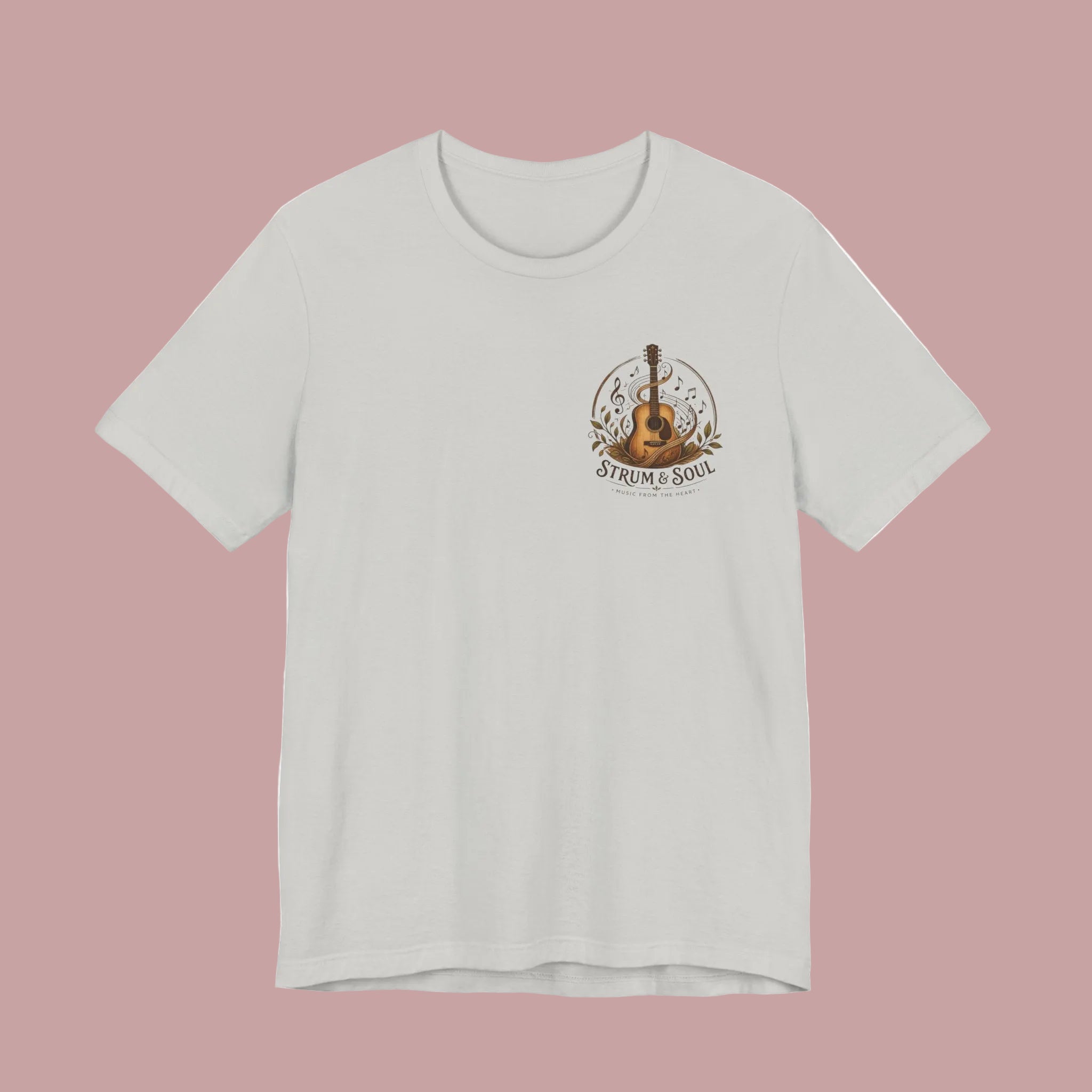 Acoustic Soul Guitar Tee — 'Strum & Soul' Acoustic Guitar Graphic T-Shirt