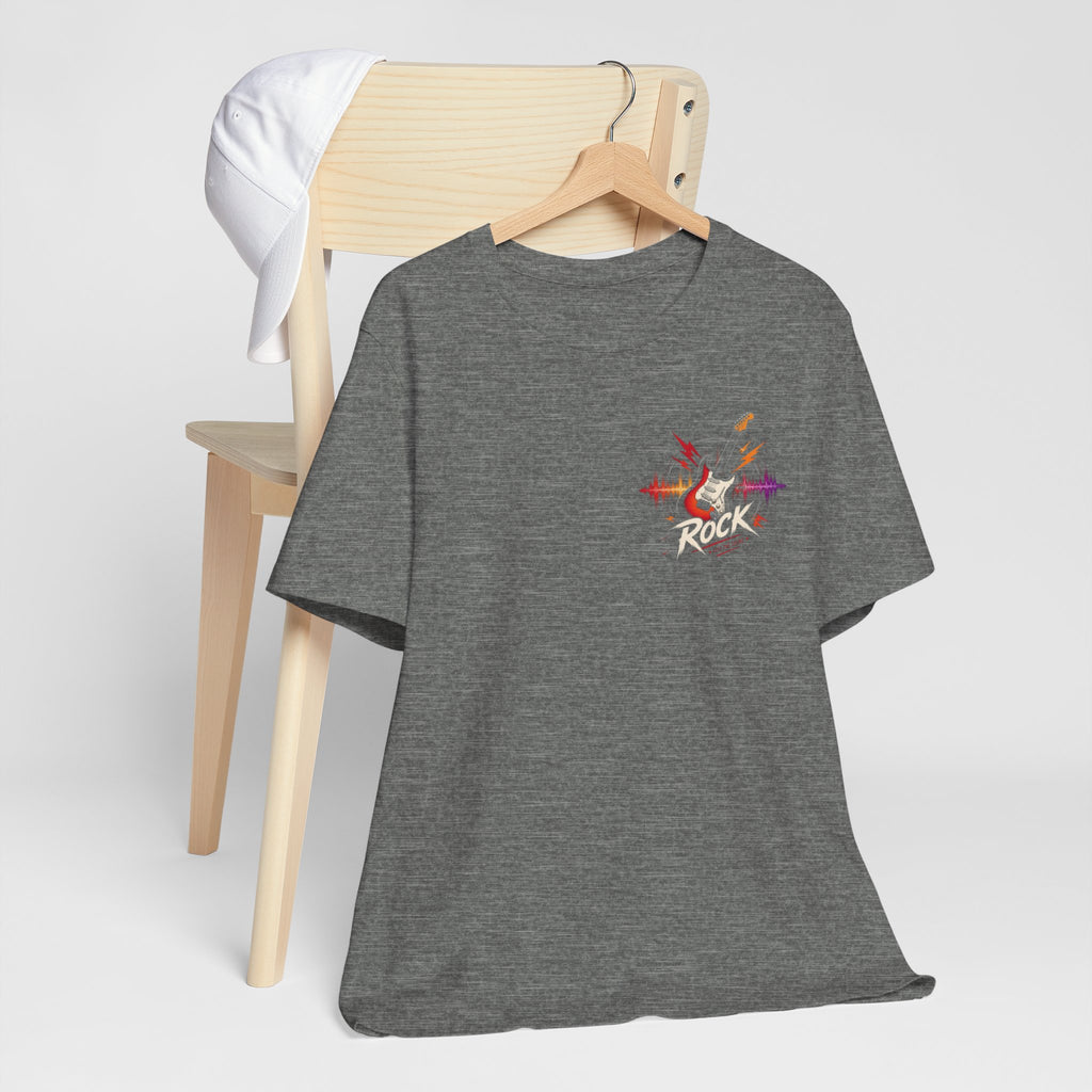 Phoenix Soundwave T‑Shirt — Colorful Phoenix Graphic with "Rise Above" Text