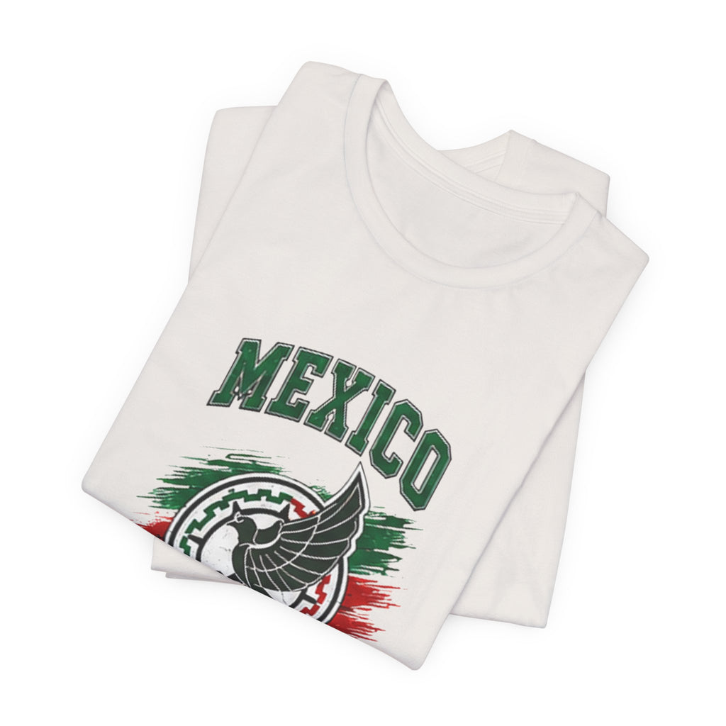 Mexico El Tri Soccer T-Shirt — Mexican Flag Eagle Football Tee