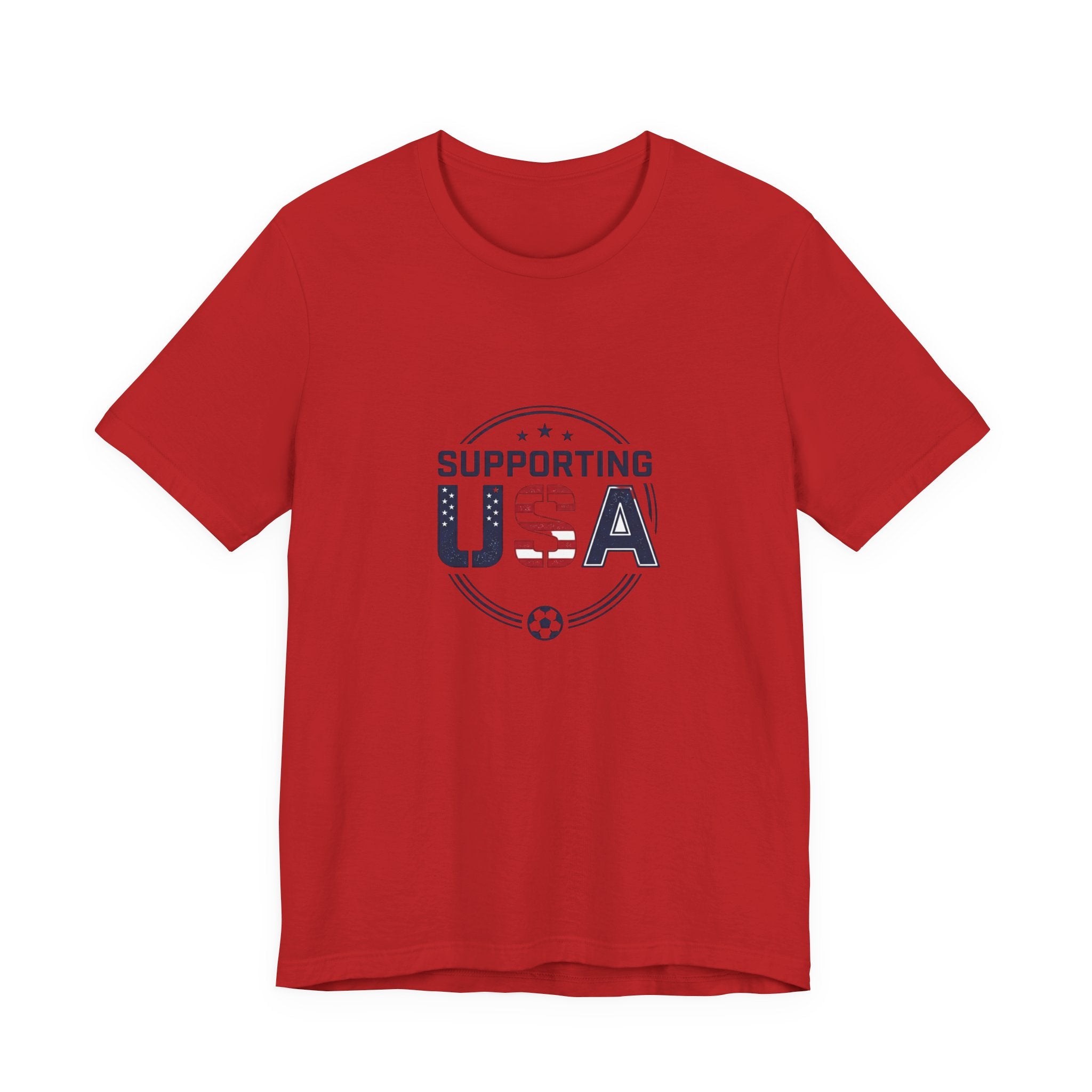 Supporting USA Soccer Watch Party Tee | Country Colors, Match-Day Fan Apparel