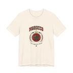 Morocco Crest T-Shirt - 'Les Lions de l'Atlas' Vintage Soccer Tee