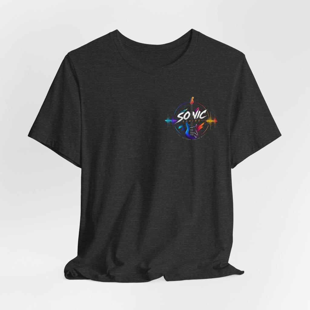 So Much Vibe Tee — Colorful Music Wave Graphic T-Shirt