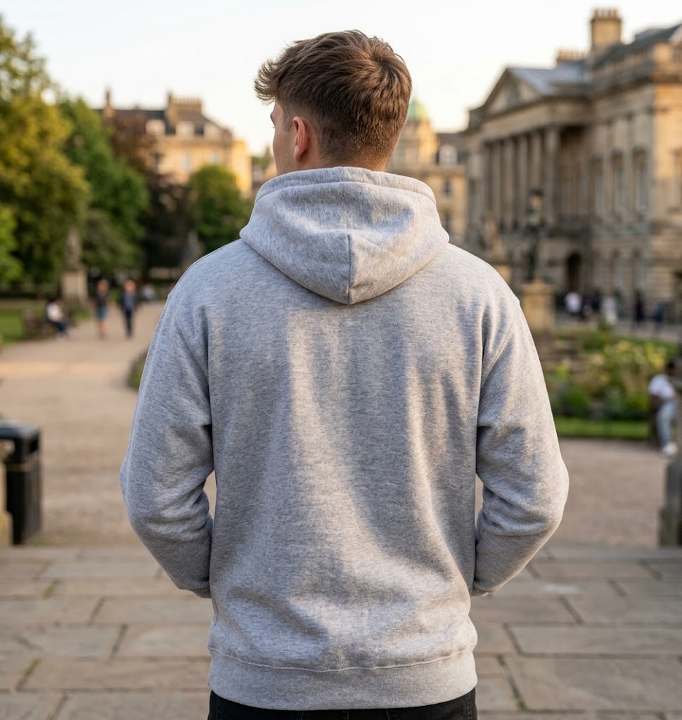 Morocco Crest Hoodie - Vintage Moroccan Emblem Travel Sweatshirt