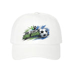One Team Soccer Dad Cap — Embroidered Sports Baseball Hat