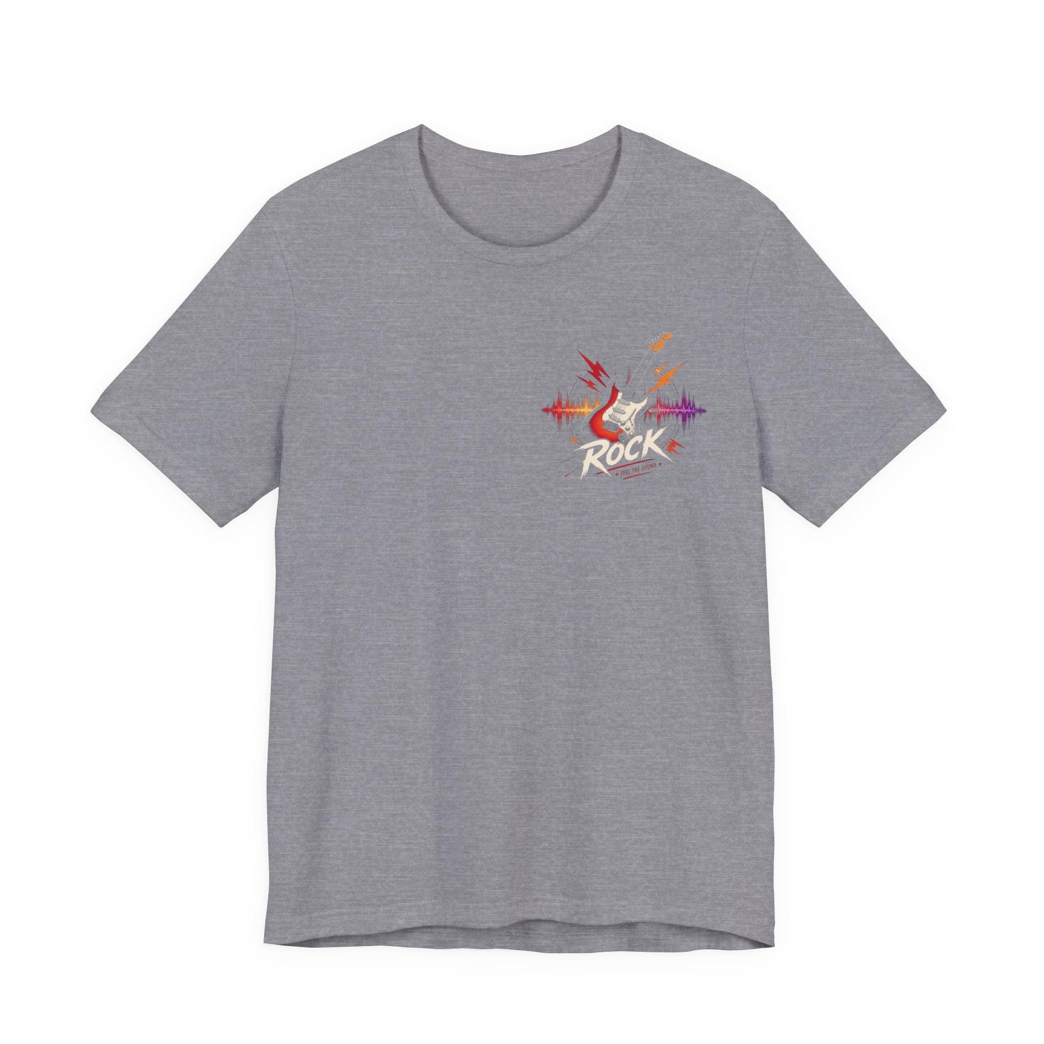 Phoenix Soundwave T‑Shirt — Colorful Phoenix Graphic with "Rise Above" Text