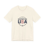Supporting USA Soccer Watch Party Tee | Country Colors, Match-Day Fan Apparel