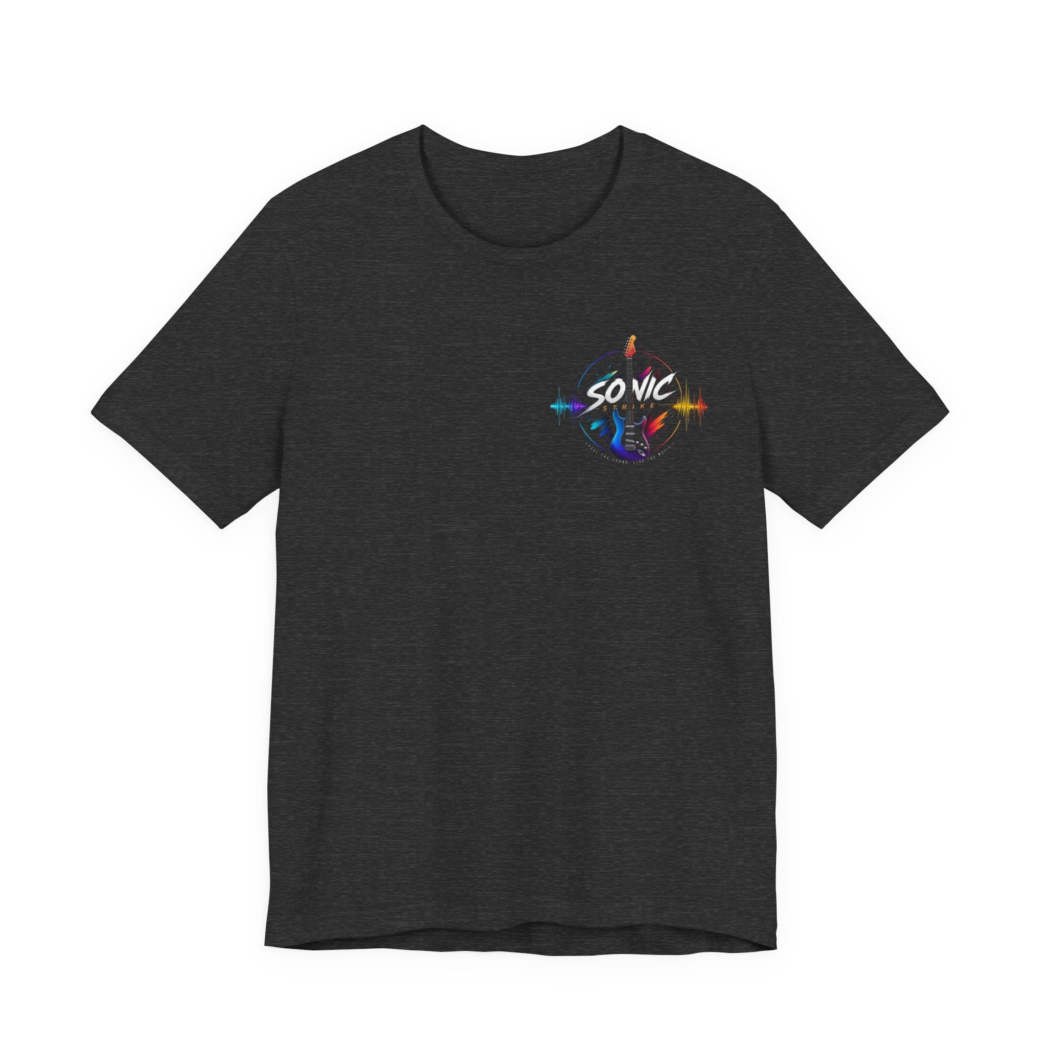 So Much Vibe Tee — Colorful Music Wave Graphic T-Shirt