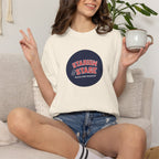 Stadium & Stage Graphic T-Shirt — "Wear the Moment" Vintage Circle Logo