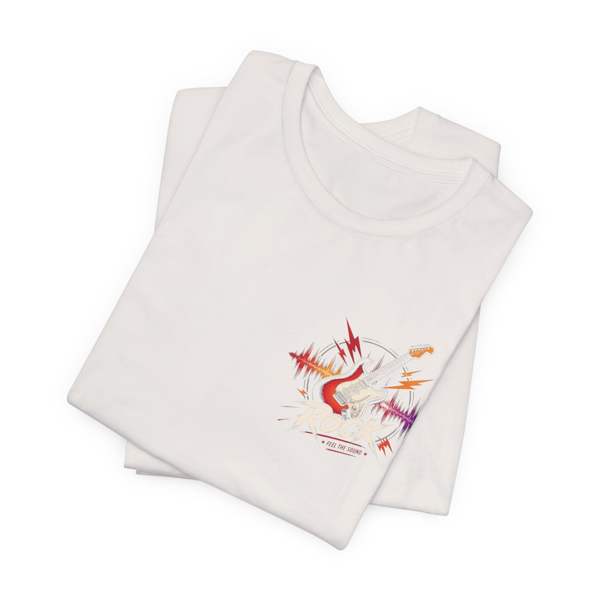 Phoenix Soundwave T‑Shirt — Colorful Phoenix Graphic with "Rise Above" Text