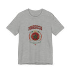 Morocco Crest T-Shirt - 'Les Lions de l'Atlas' Vintage Soccer Tee
