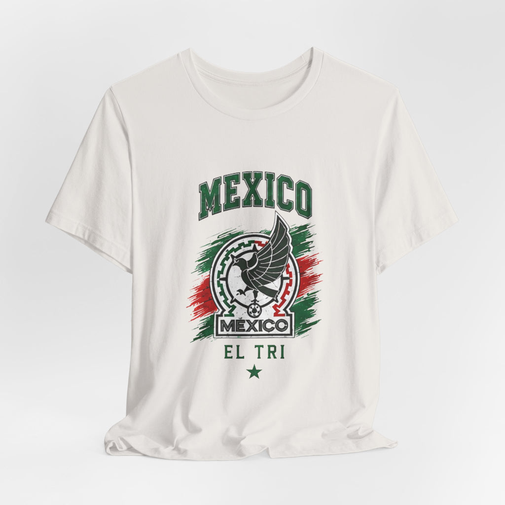 Mexico El Tri Soccer T-Shirt — Mexican Flag Eagle Football Tee