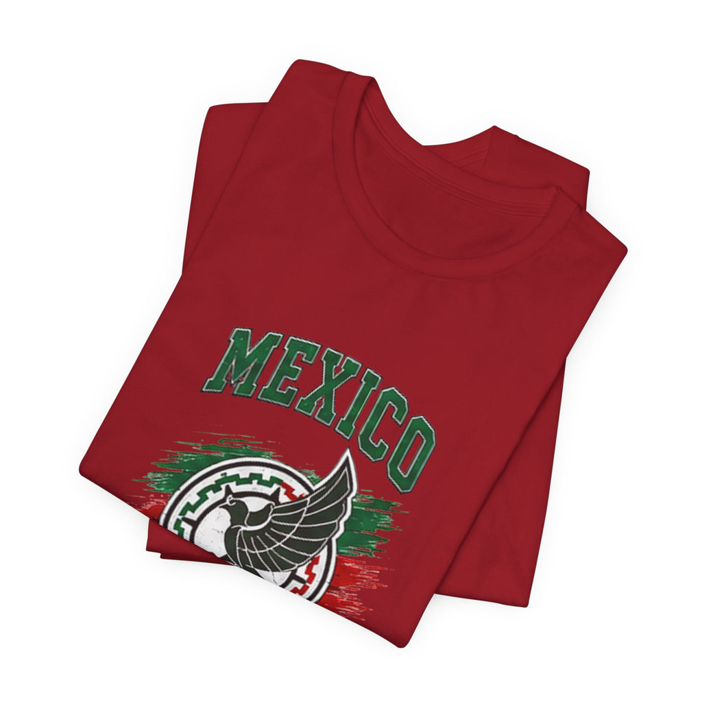 Mexico El Tri Soccer T-Shirt — Mexican Flag Eagle Football Tee