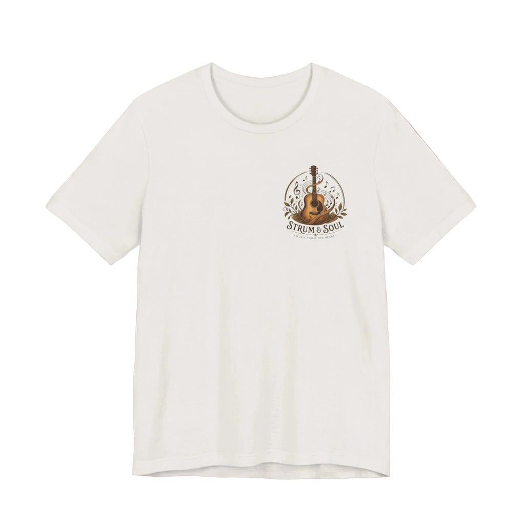 Acoustic Soul Guitar Tee — 'Strum & Soul' Acoustic Guitar Graphic T-Shirt