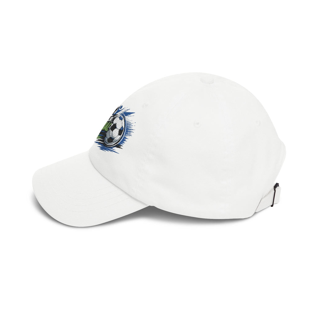 One Team Soccer Dad Cap — Embroidered Sports Baseball Hat