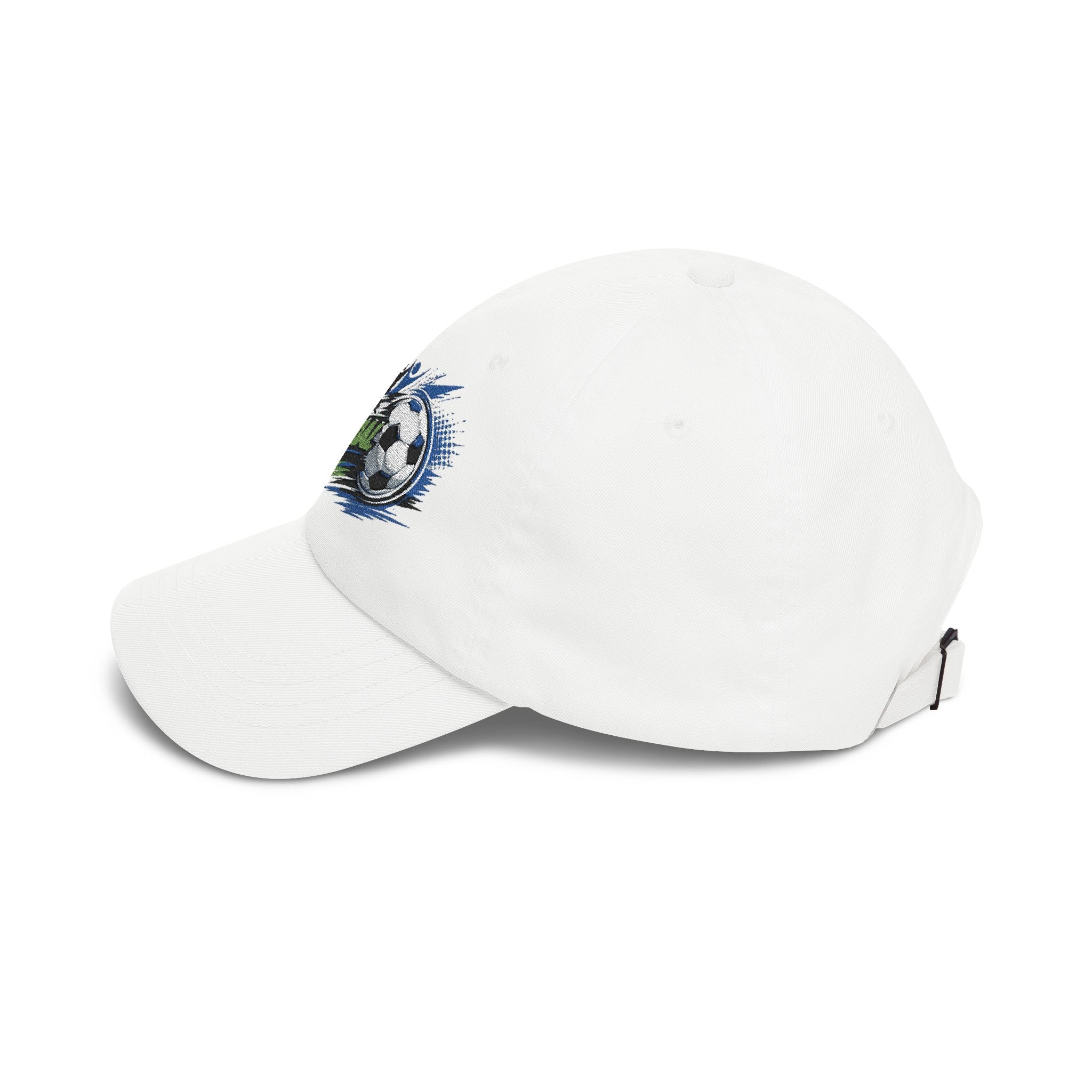 One Team Soccer Dad Cap — Embroidered Sports Baseball Hat