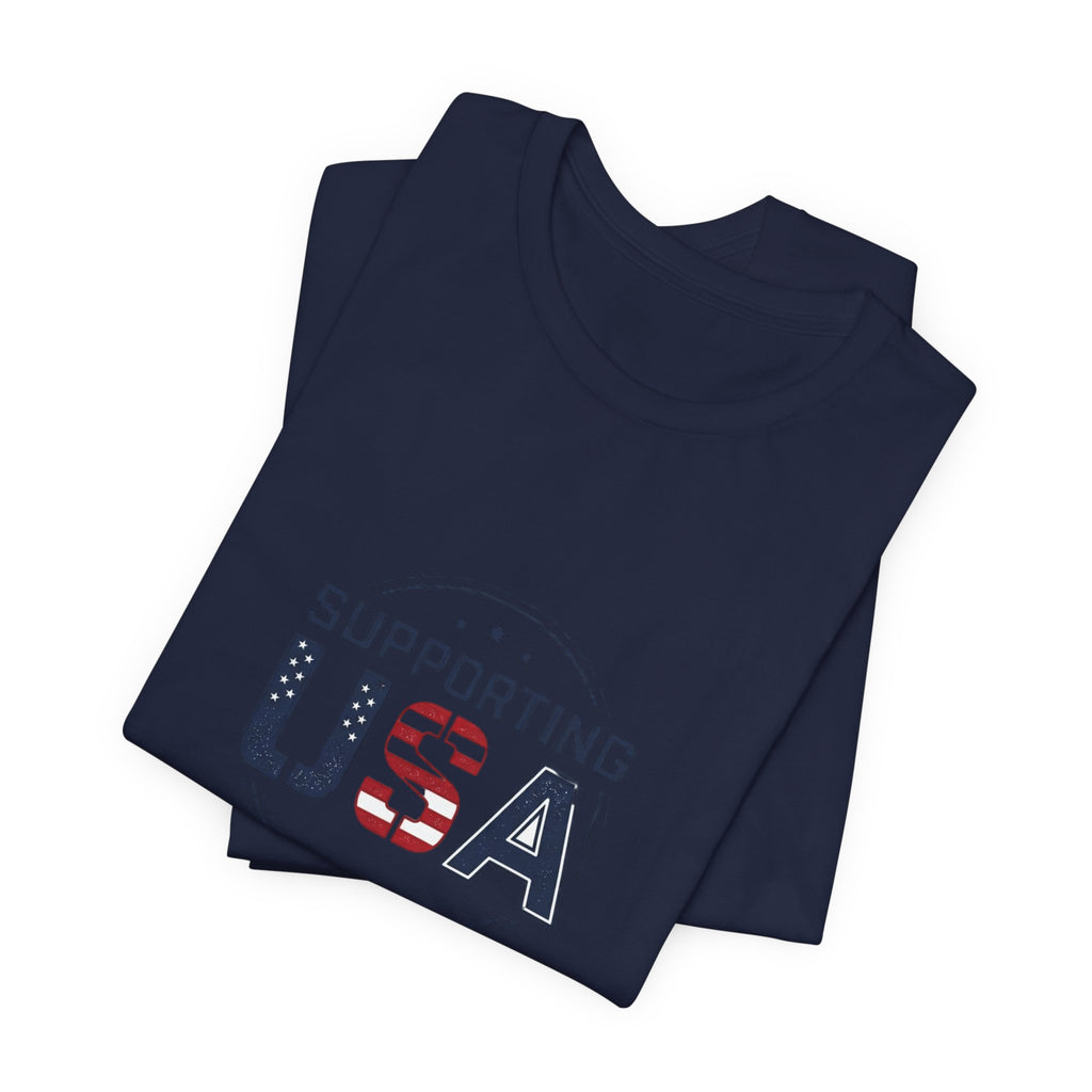 Supporting USA Soccer Watch Party Tee | Country Colors, Match-Day Fan Apparel