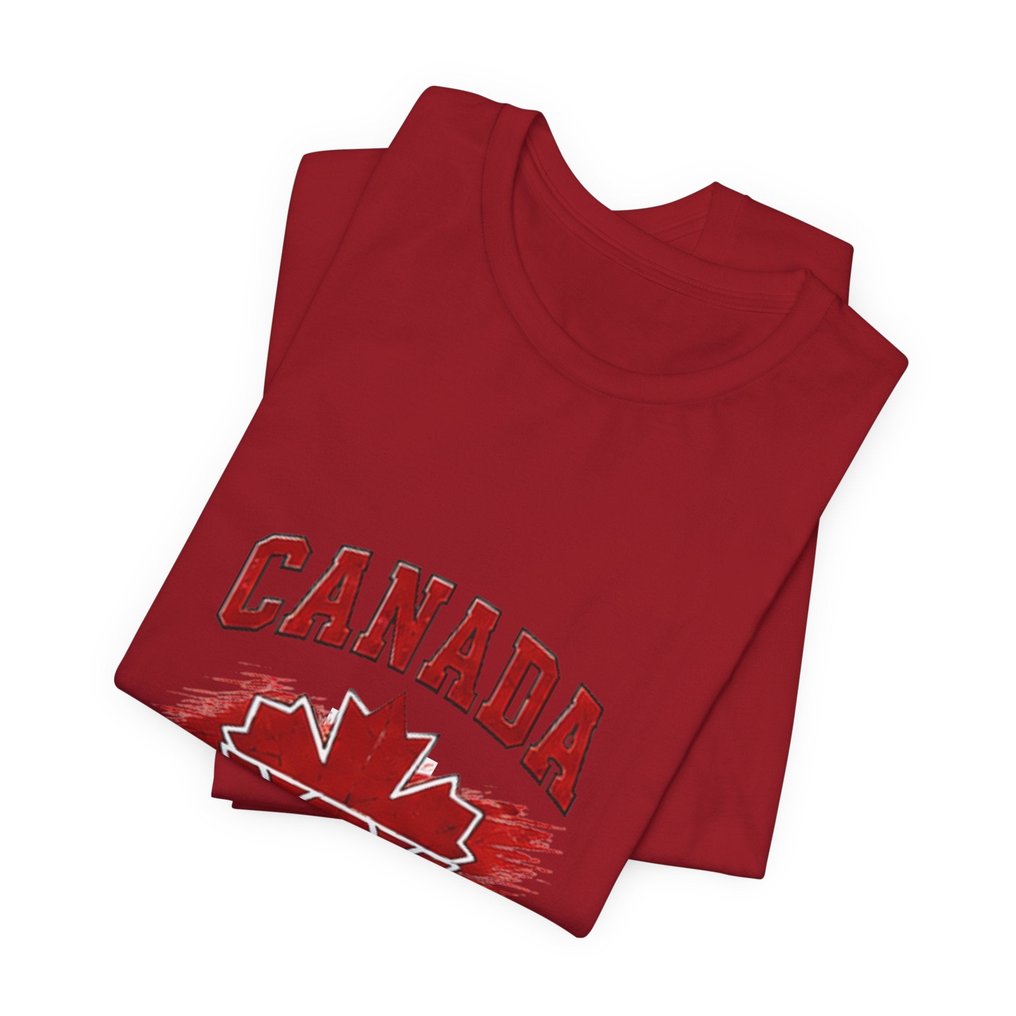 Canada Les Rouges Soccer T-Shirt — Vintage Maple Leaf Football Tee