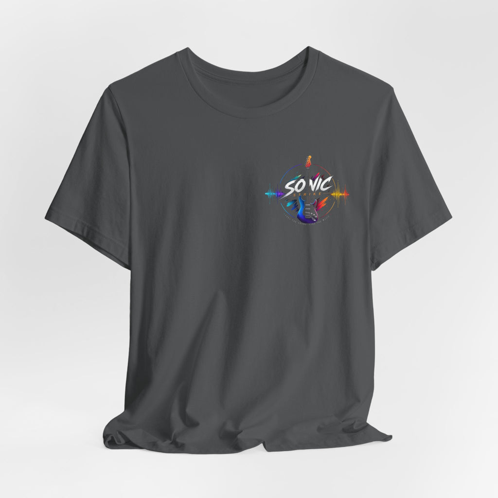 So Much Vibe Tee — Colorful Music Wave Graphic T-Shirt