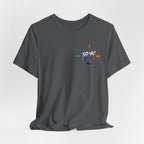 So Much Vibe Tee — Colorful Music Wave Graphic T-Shirt