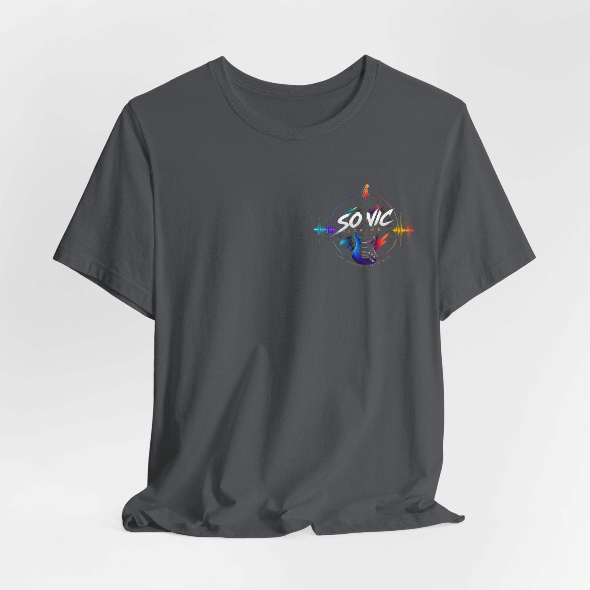 So Much Vibe Tee — Colorful Music Wave Graphic T-Shirt