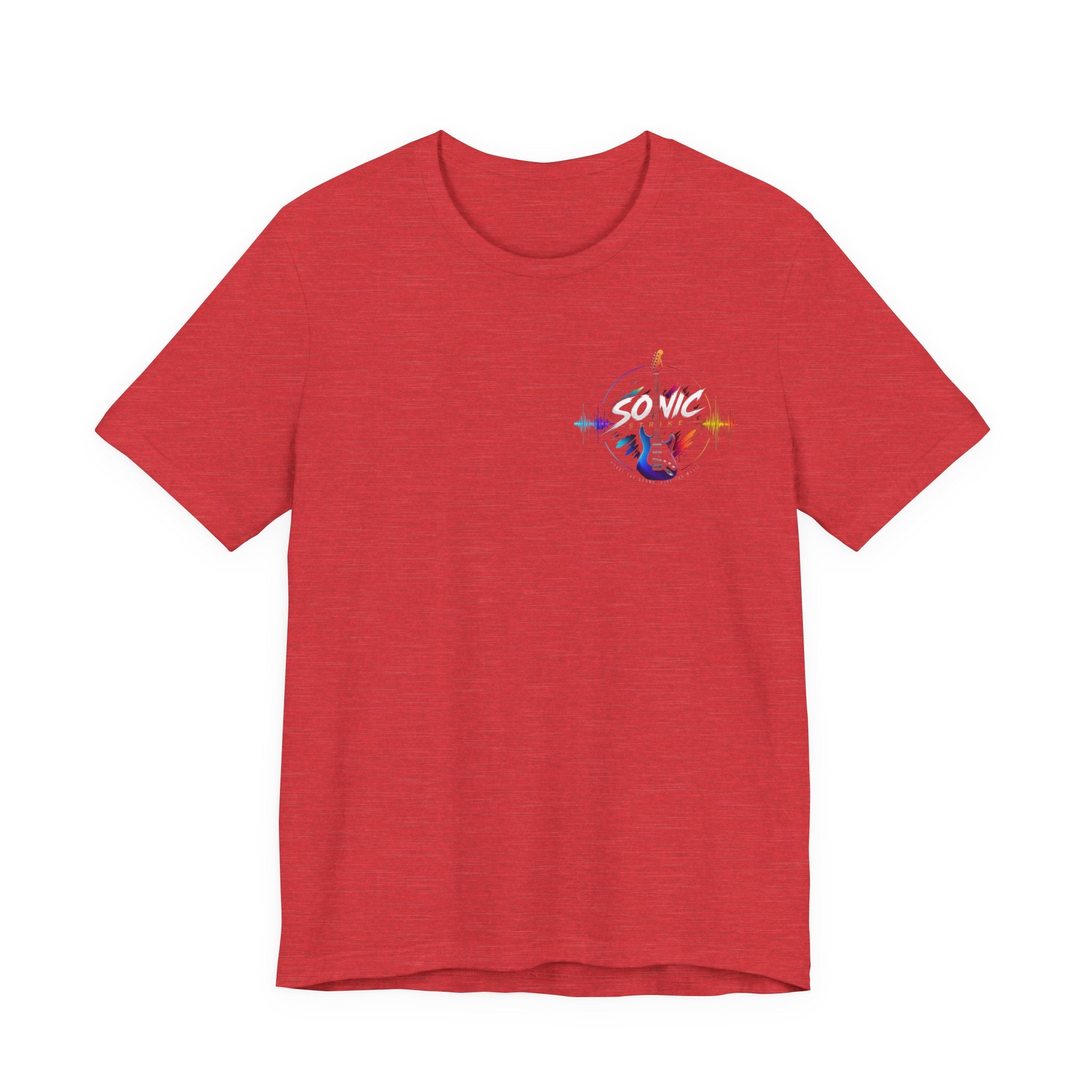 So Much Vibe Tee — Colorful Music Wave Graphic T-Shirt