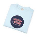 Stadium & Stage Graphic T-Shirt — "Wear the Moment" Vintage Circle Logo