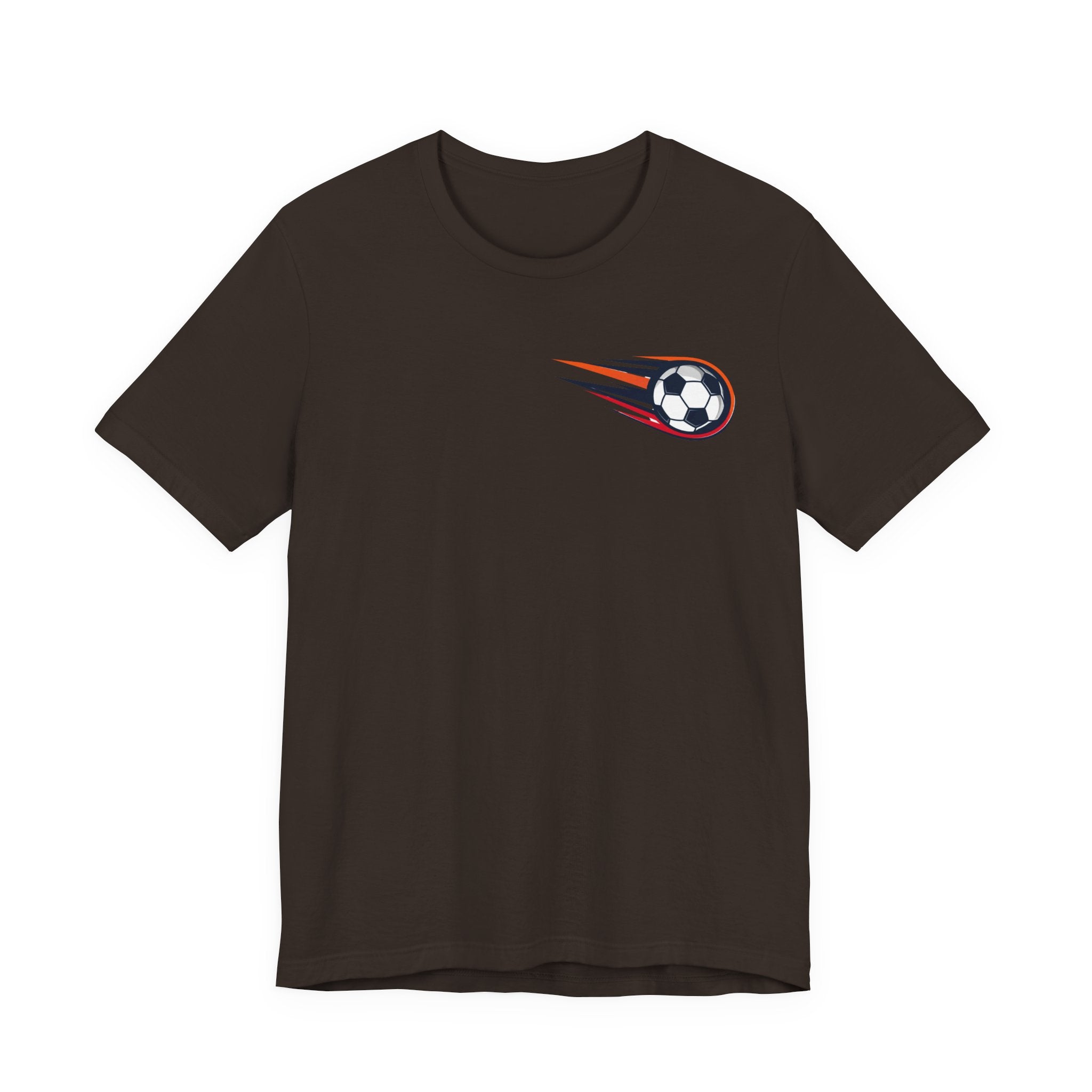 Soccer Comet T‑Shirt — Fast Soccer Ball Graphic Tee