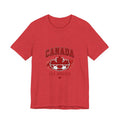 Canada Les Rouges Soccer T-Shirt — Vintage Maple Leaf Football Tee