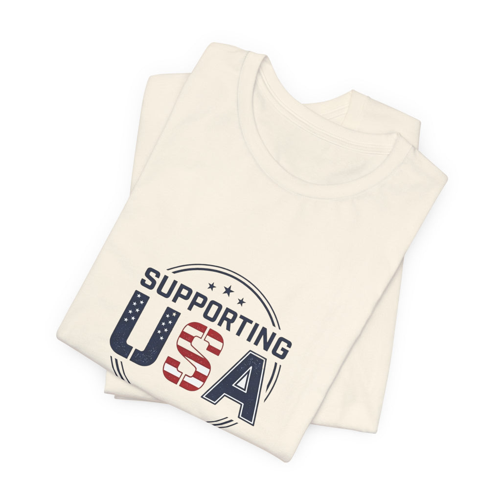 Supporting USA Soccer Watch Party Tee | Country Colors, Match-Day Fan Apparel