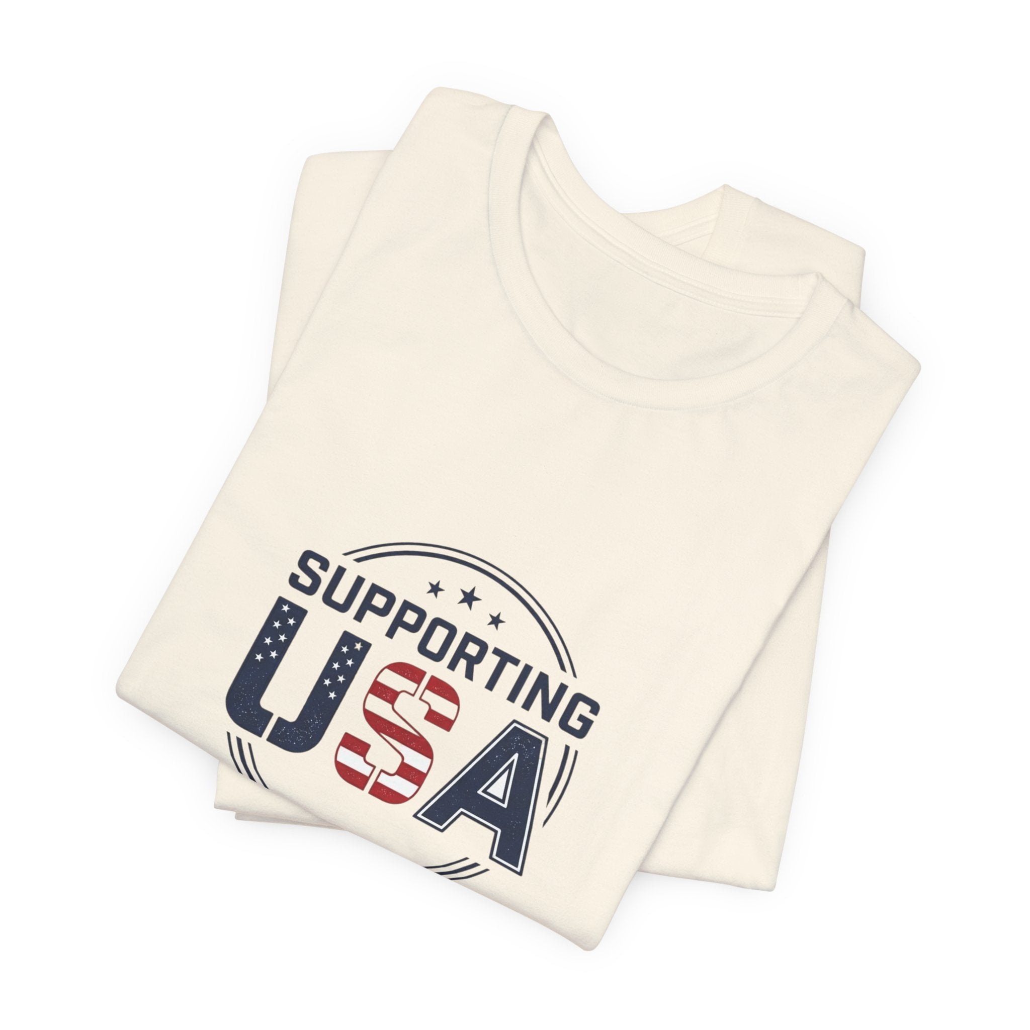 Supporting USA Soccer Watch Party Tee | Country Colors, Match-Day Fan Apparel