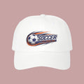 Soccer Dad Cap — Vintage Soccer Ball Logo Baseball Hat