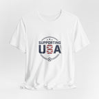 Supporting USA Soccer Watch Party Tee | Country Colors, Match-Day Fan Apparel