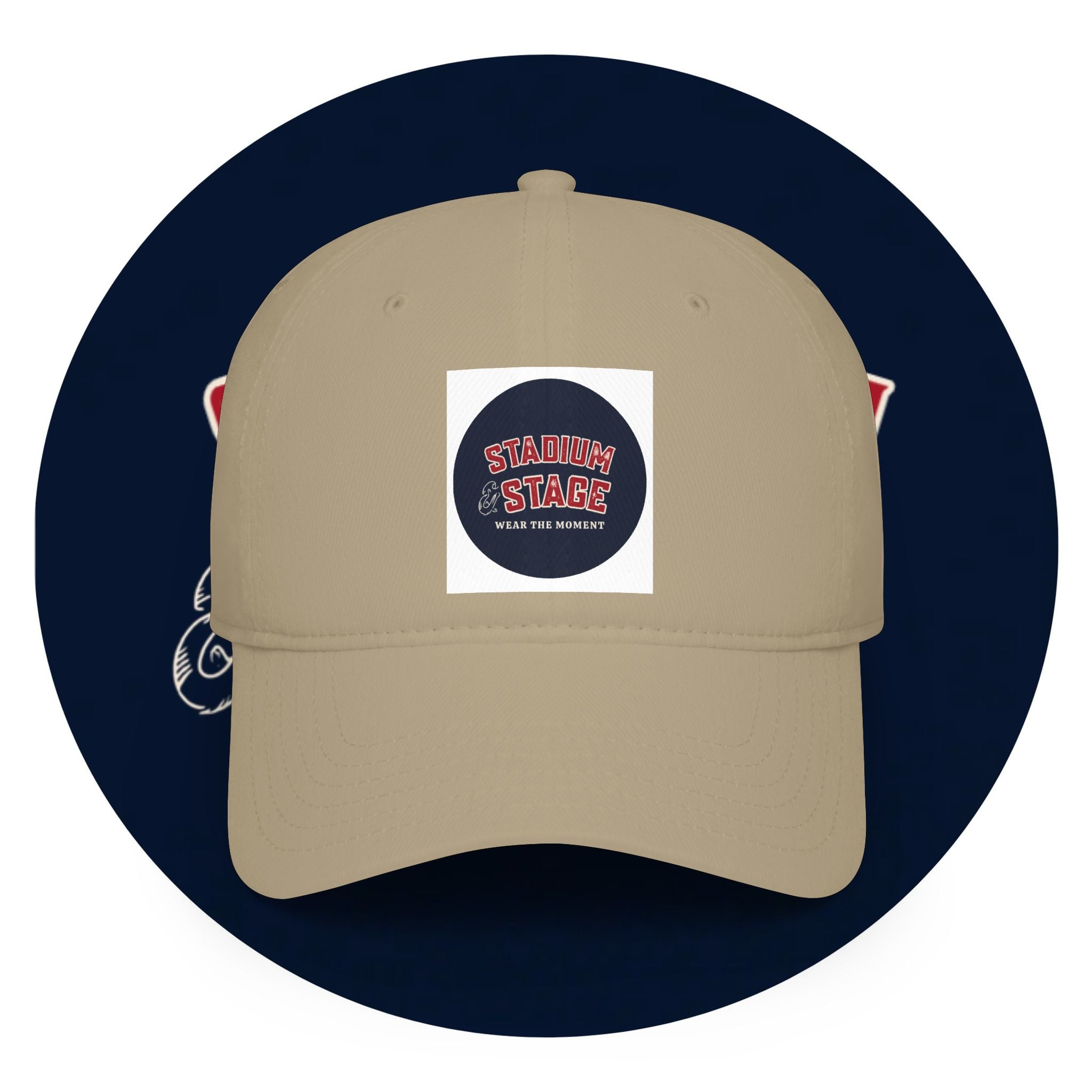 Low Profile Baseball Cap — Shankn’s Stage Logo Dad Hat