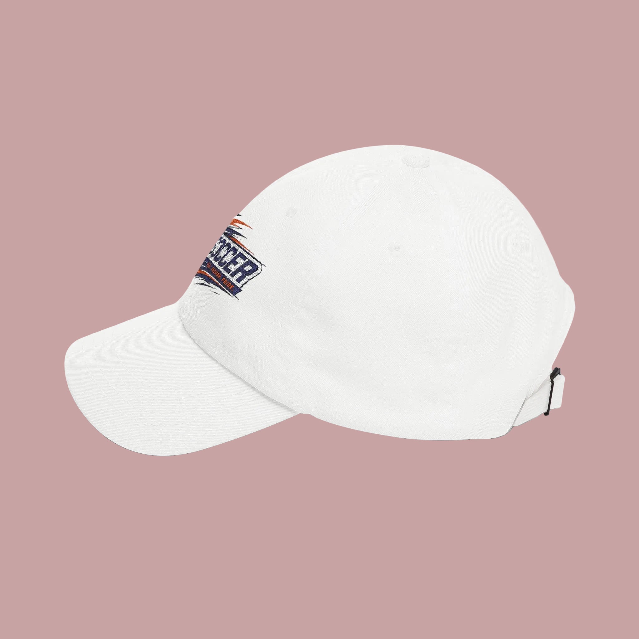 Soccer Dad Cap — Vintage Soccer Ball Logo Baseball Hat