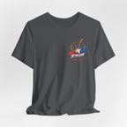 Space Shuttle Badge T‑Shirt — Retro Rocket Logo Tee