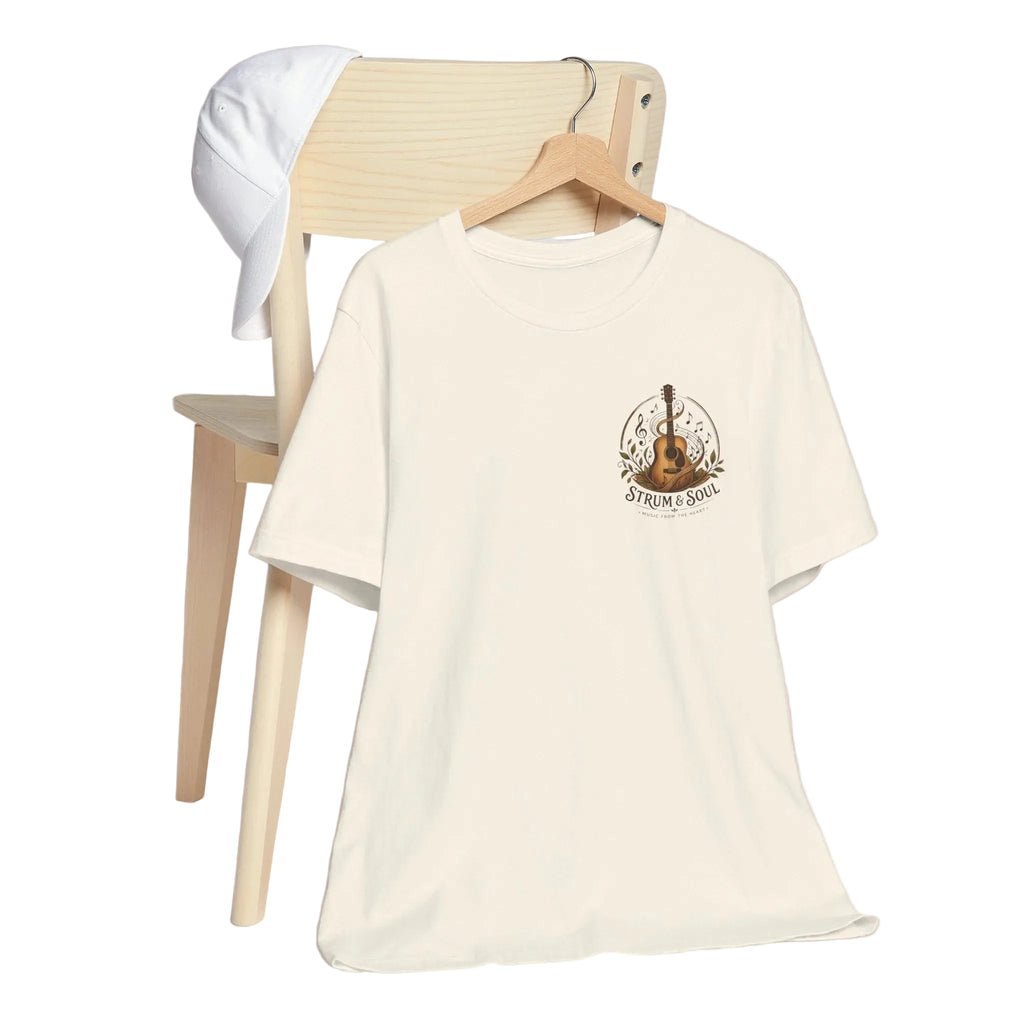 Acoustic Soul Guitar Tee — 'Strum & Soul' Acoustic Guitar Graphic T-Shirt
