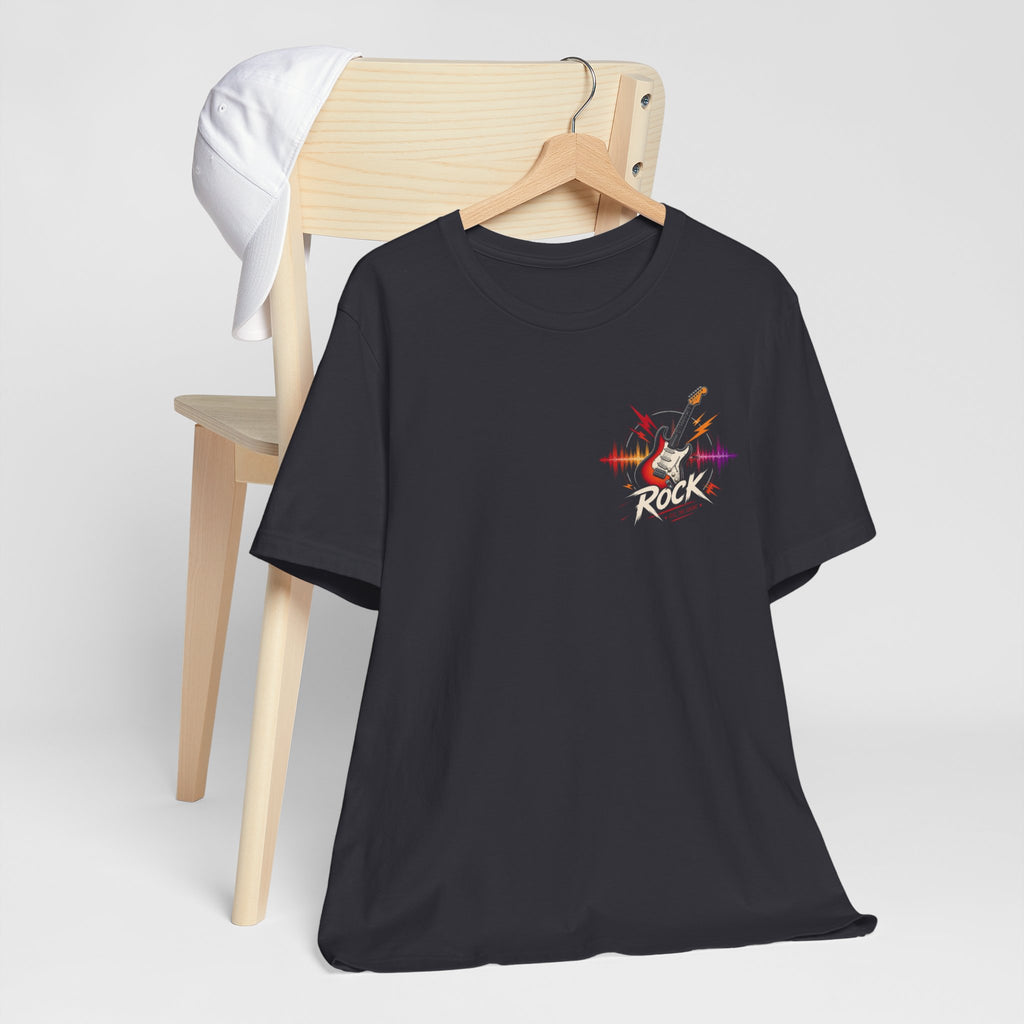 Phoenix Soundwave T‑Shirt — Colorful Phoenix Graphic with "Rise Above" Text