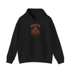 Morocco Crest Hoodie - Vintage Moroccan Emblem Travel Sweatshirt