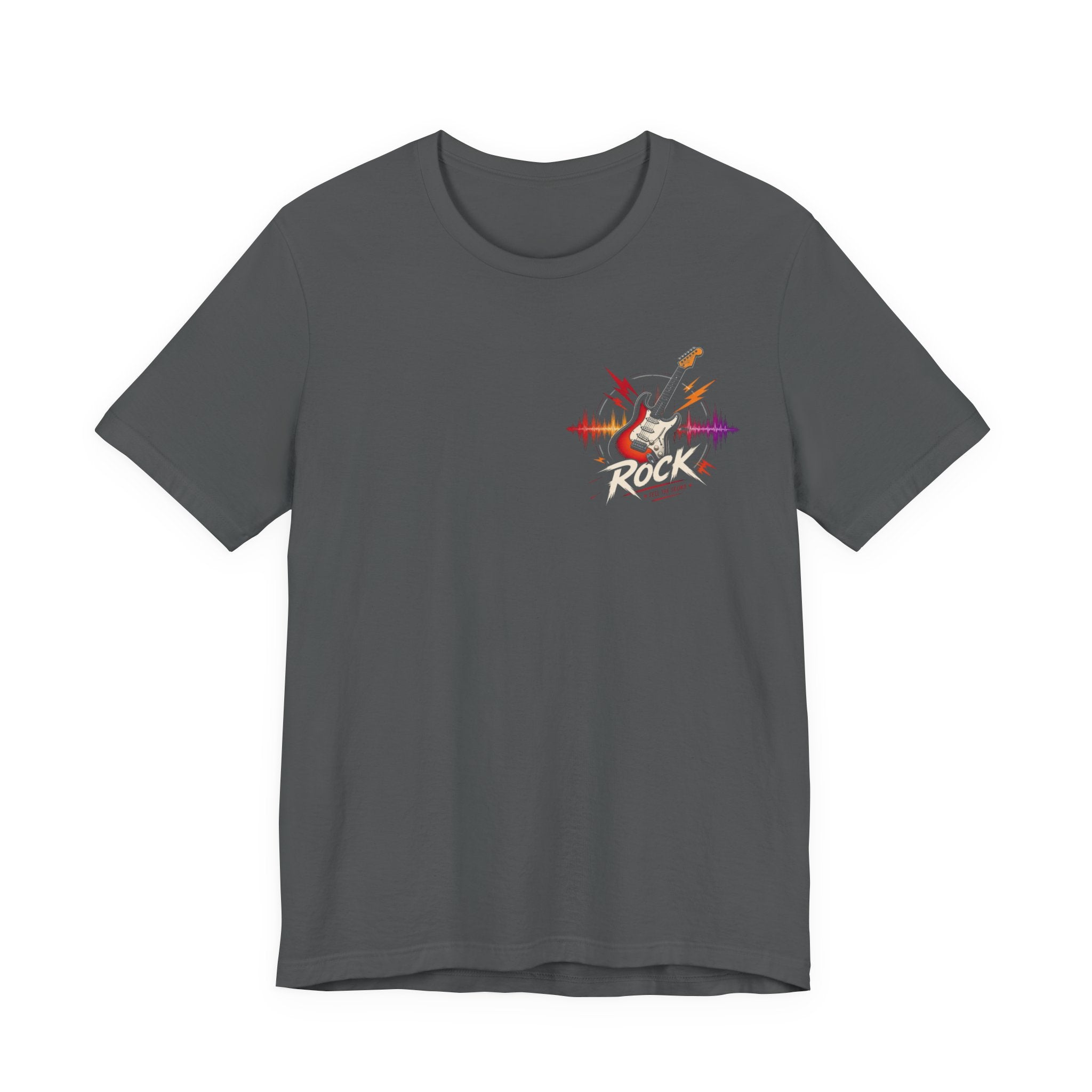Phoenix Soundwave T‑Shirt — Colorful Phoenix Graphic with "Rise Above" Text