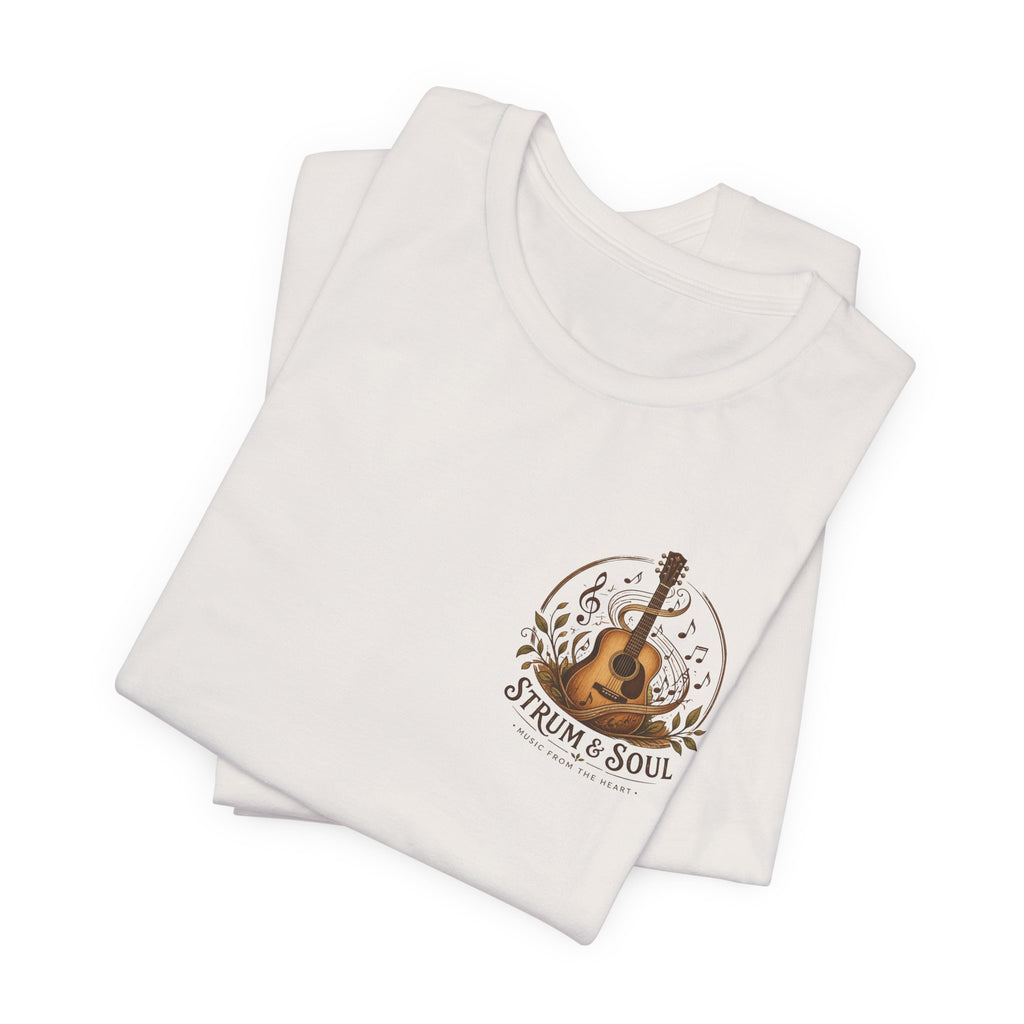 Acoustic Soul Guitar Tee — 'Strum & Soul' Acoustic Guitar Graphic T-Shirt