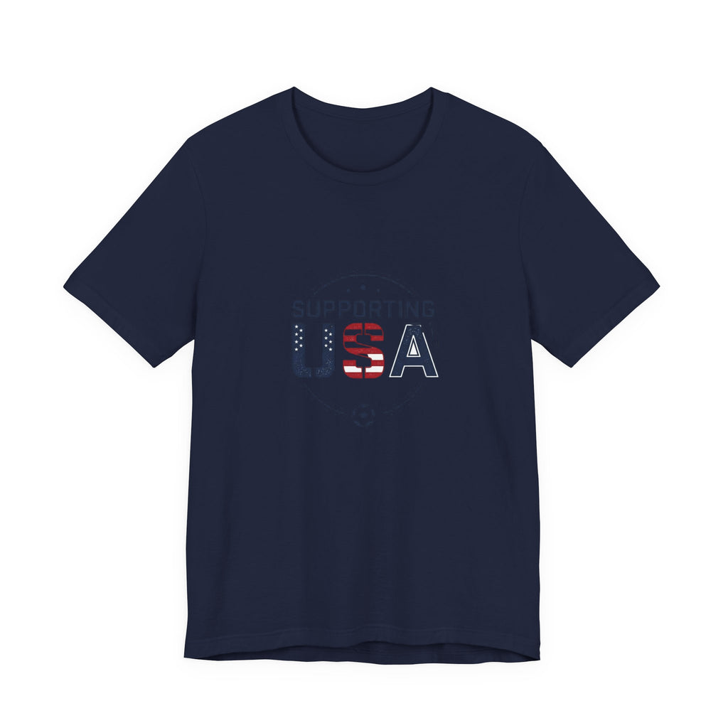 Supporting USA Soccer Watch Party Tee | Country Colors, Match-Day Fan Apparel